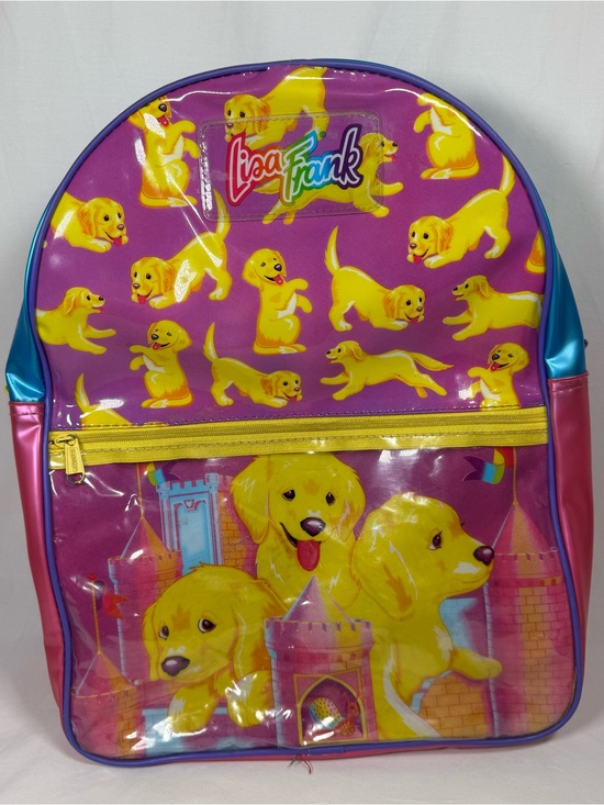 Lisa Frank Other - Vintage Lisa Frank Backpack Golden Retriever 90's Y2K DAMAGED Read